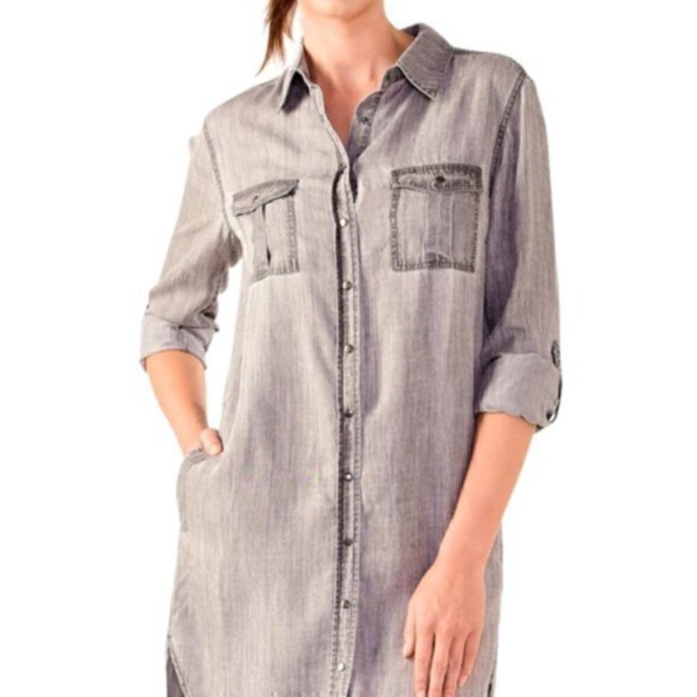 [Charlie Paige] Long Sleeve Button Down Dress - Size S
